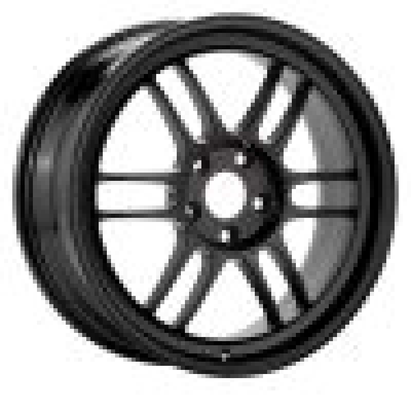 Enkei Enkei RPF1 17x9 5x114.3 35mm Offset 73mm Bore Black Wheel - Front View