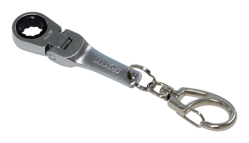 HKS HKS X Tone Ratcheting Wrench Key Chain 10mm - Front View
