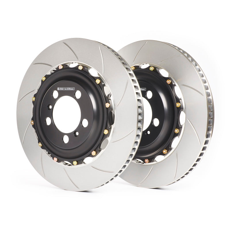 GiroDisc Front Slotted Brake Rotors for 2017-2021 Civic Type-R FK8 | 2023 Civic Type-R FL5 (Pair)