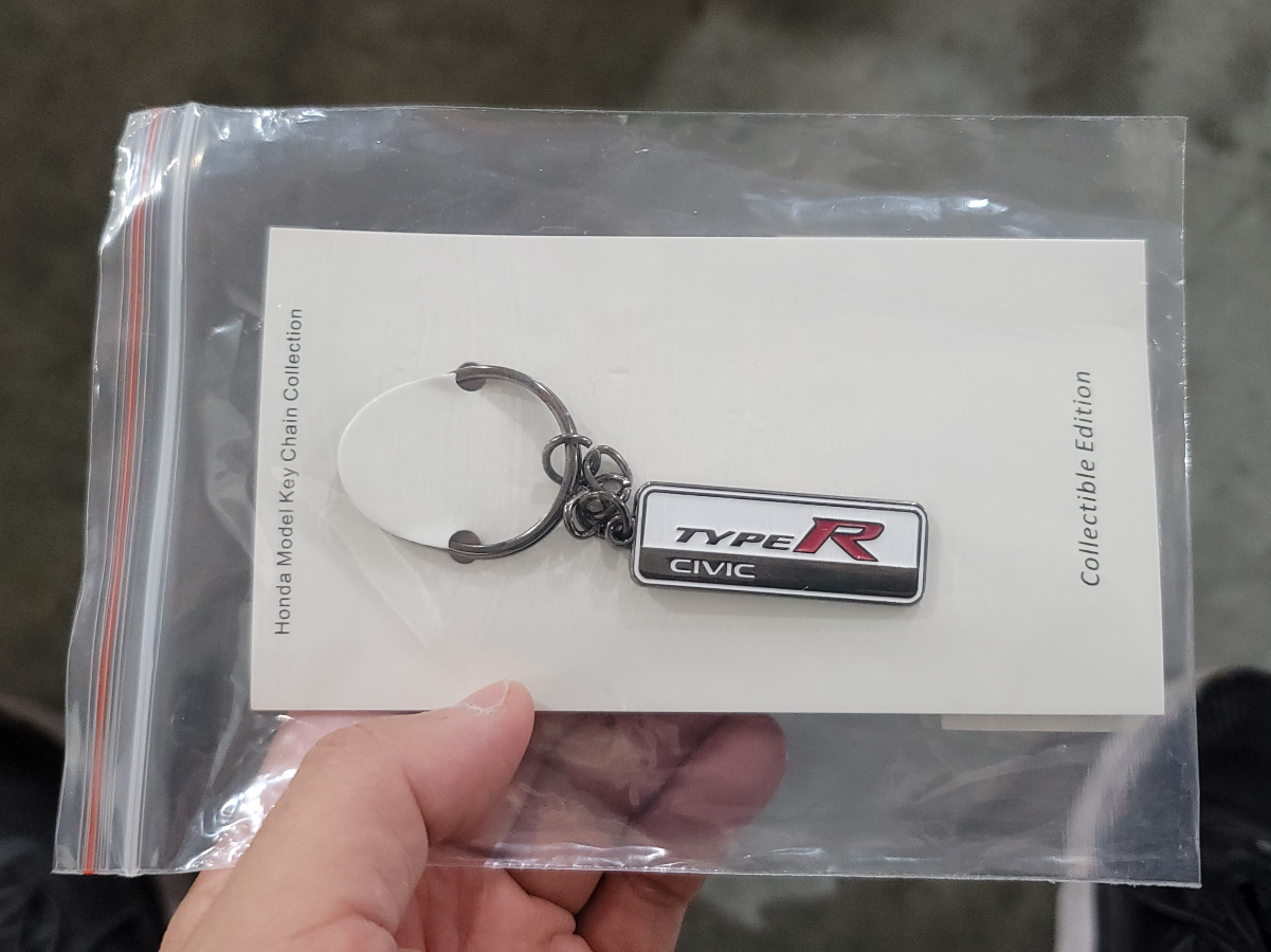 Honda Honda Civic Type-R Keychain - Front View