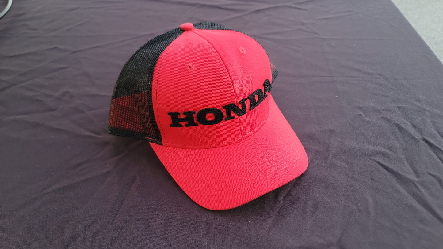 Marine Honda Hat Red