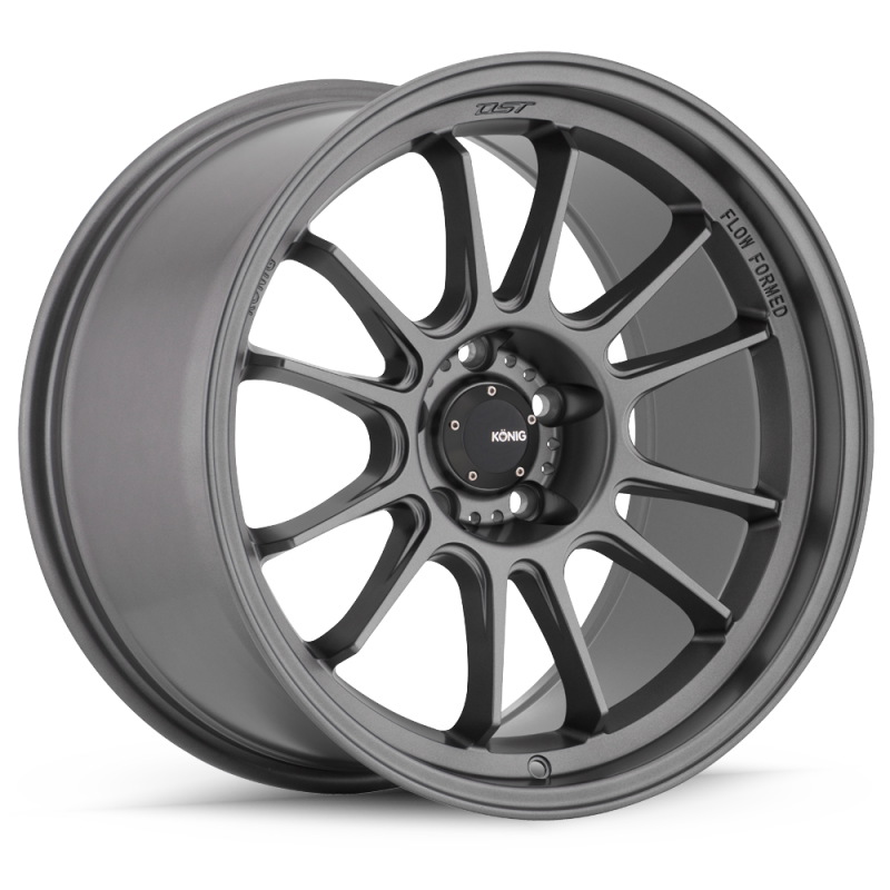 Konig Konig Hypergram 18x9.5 5x114.3 ET25 Matte Grey - Front View