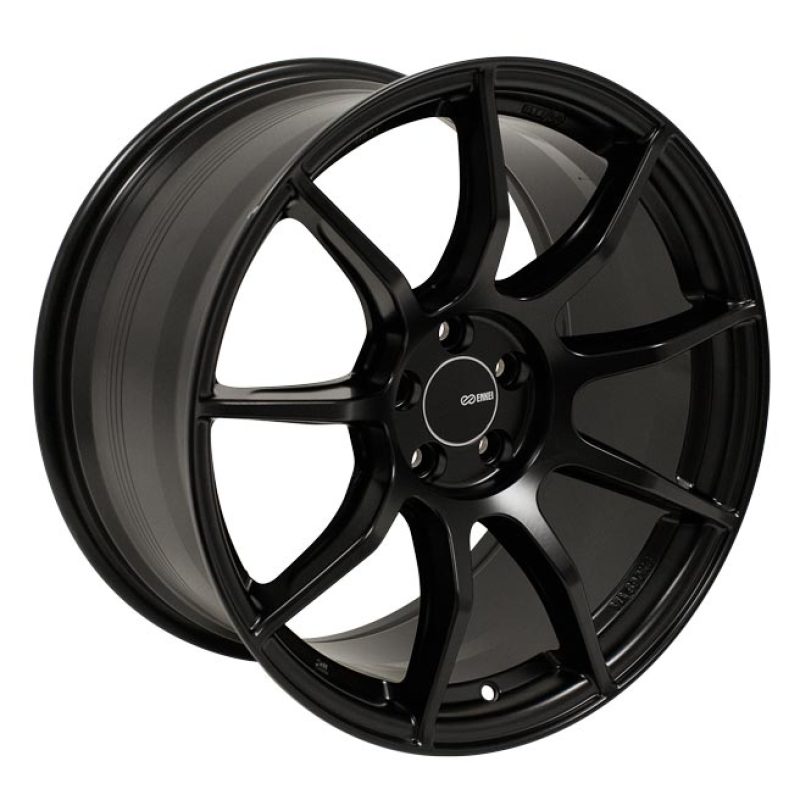 Enkei Enkei TS9 18x8 5x108 45mm offset 72.6mm Bore Black - Front View