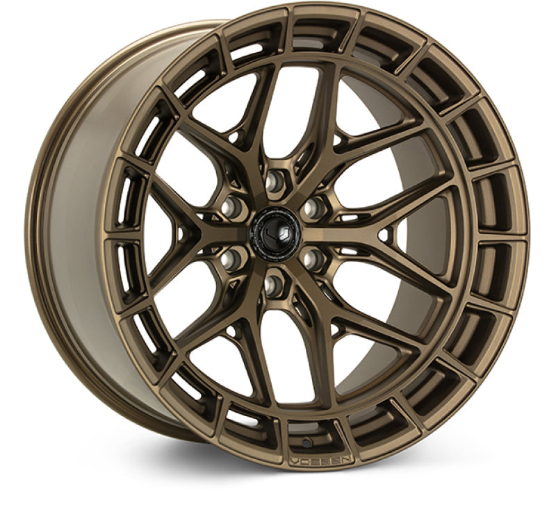 Vossen Vossen HFX-1 17x9 / 6x139.7 / ETO / 106.1 CB / Super Deep - Terra Bronze Wheel - Front View