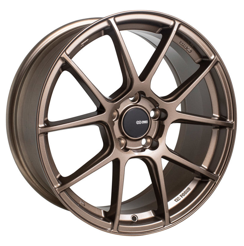 Enkei Enkei TS-V 18x8.5 5x114.3 45mm Offset 72.6mm Bore Bronze Wheel - Front View
