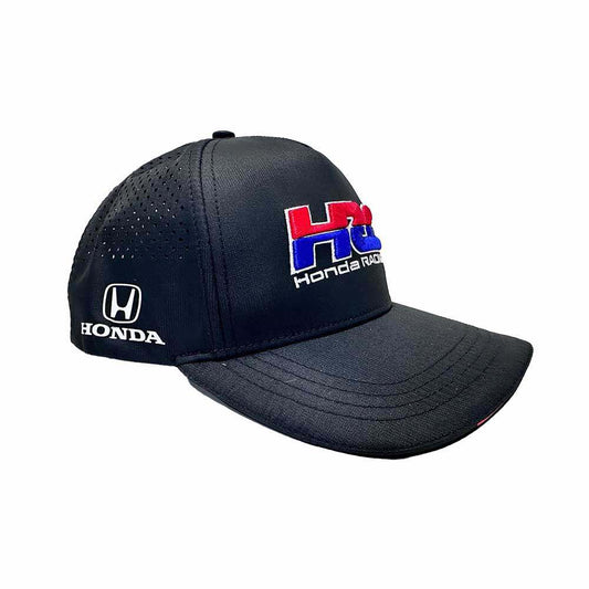 HRC HRC Honda Racing Hat Black - Front View