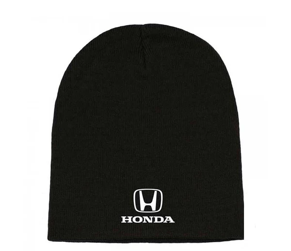 Honda Honda BlackKnit Beanie - Front View