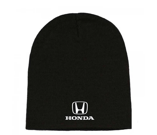 Honda Honda BlackKnit Beanie - Front View