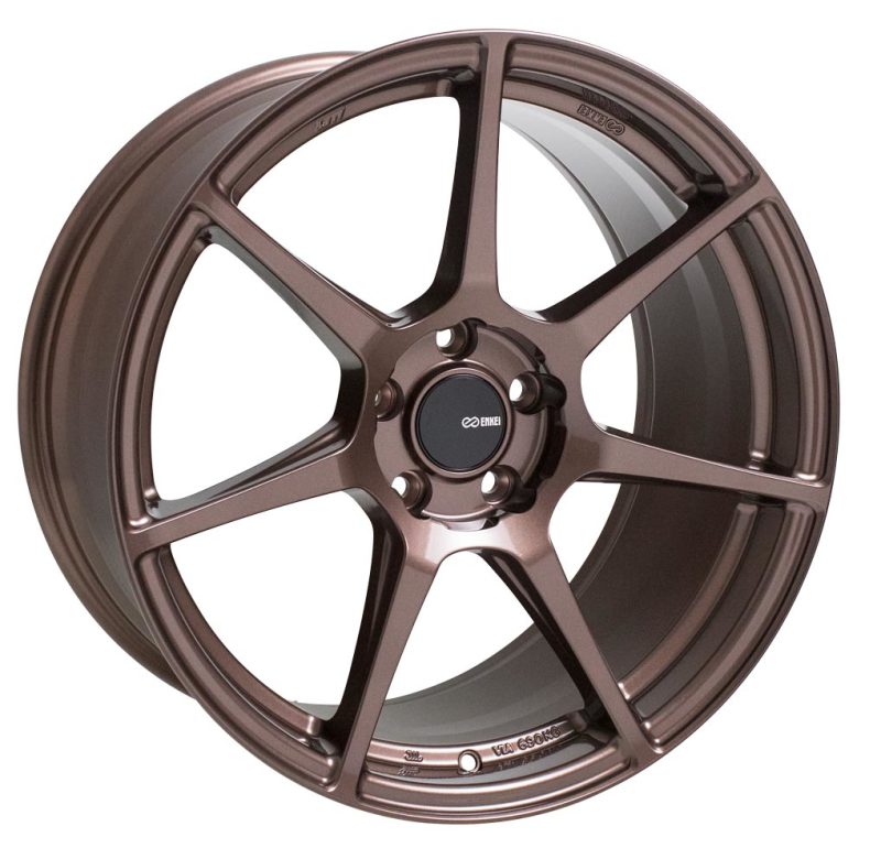 Enkei Enkei TFR 17x8 5x112 45mm Offset 72.6 Bore Diameter Copper Wheel - Front View