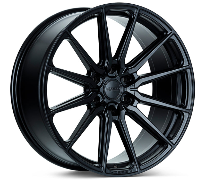 Vossen Vossen HF6-1 24x10 / 6x139.7 / ET25 / Deep Face / 106.1 - Satin Black Wheel - Front View