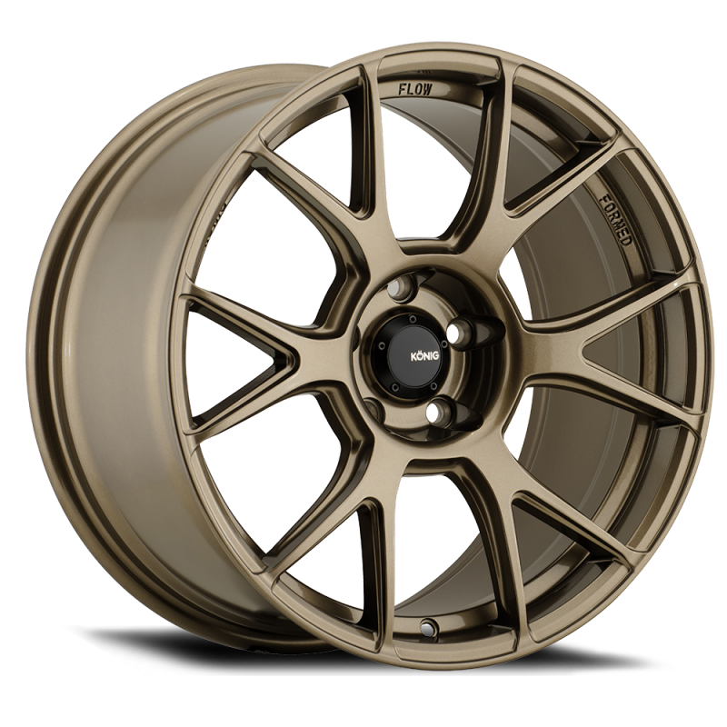 Konig Konig Ampliform 18x8.5 5x114.3 ET35 Gloss Bronze - Front View