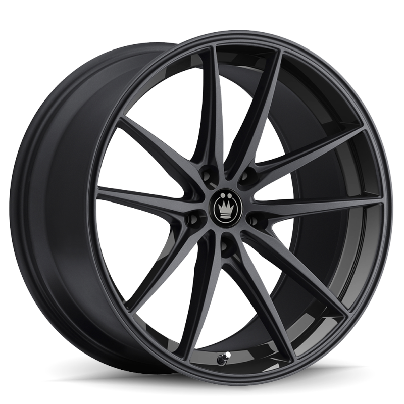 Konig Konig Oversteer 19x8.5 5x114.3 ET45 Gloss Black - Front View