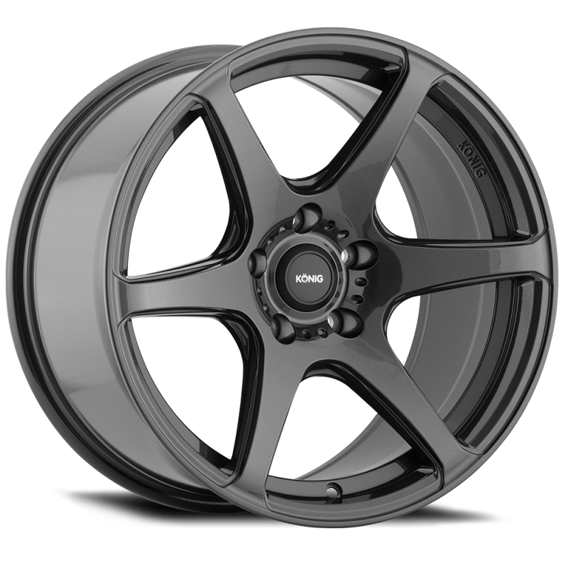 Konig Konig Tandem 18x8 5x114.3 ET45 Gloss Graphite - Front View