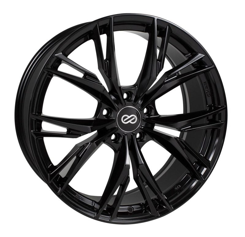 Enkei Enkei ONX 18x8 5x114.3 40mm Offset 72.6mm Bore Black Wheel - Front View
