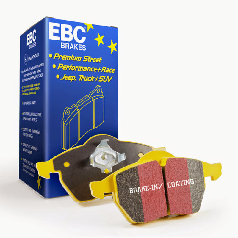 EBC YellowStuff rear brake pads for 10th-Gen Honda Civic and Type-R FK8 FL5