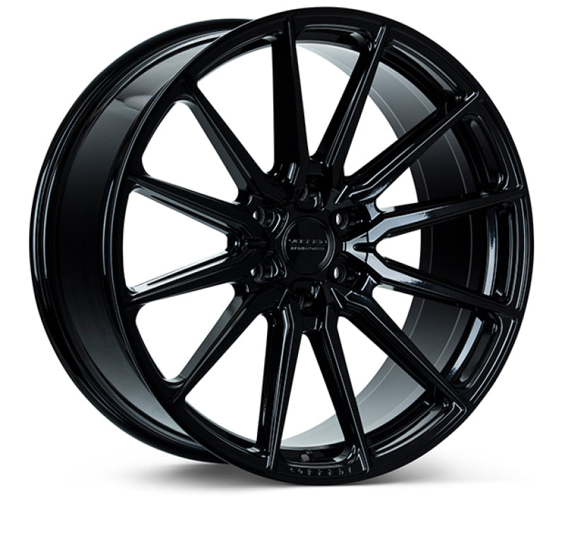 Vossen Vossen HF6-1 22x9.5 / 6x139.7 / ET20 / Deep Face / 106.1 - Gloss Black Wheel - Front View