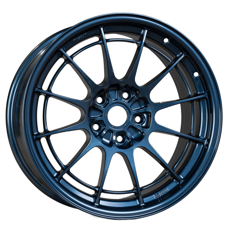 Enkei NT03+M 18x9.5 5x114.3 +40 Misty Blue wheel