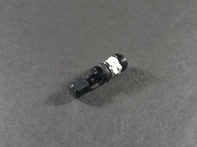 Enkei Enkei RPF1 Black Valve Stem (1 stem) - Front View