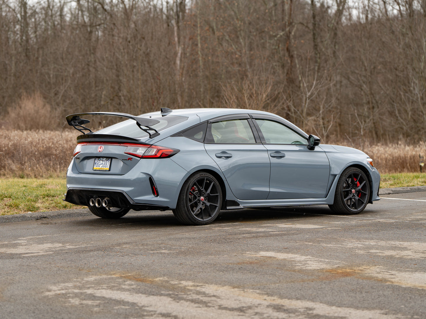 PRL 2023-2025 Honda Civic Type-R FL5 Spoiler/Wing Risers