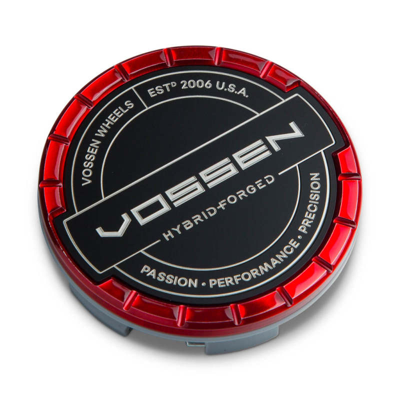 Vossen Vossen Billet Sport Cap - Small - Hybrid Forged - Vossen Red - Front View