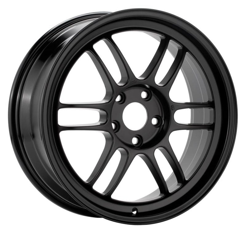 Enkei Enkei RPF1 17x7 5x114.3 45mm Offset 73mm Bore Black Wheel - Front View