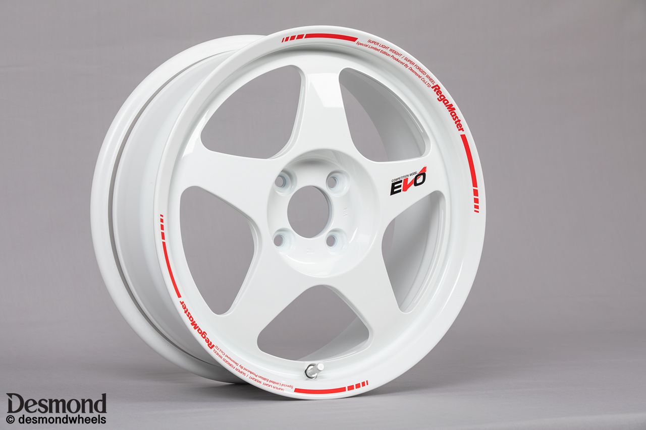 RegaMaster EVO II Gloss White Wheels