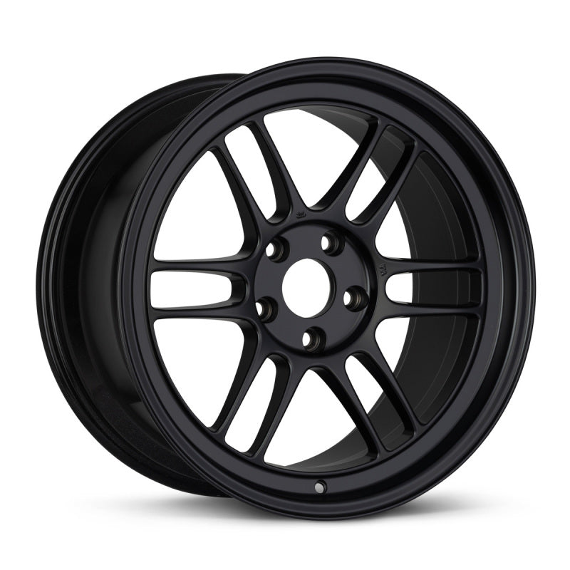 Enkei Enkei RPF1 18x9.5 5x114.3 38mm Offset 73mm Bore Matte Black Wheel*Special Order*Minimum Order of 40* - Front View