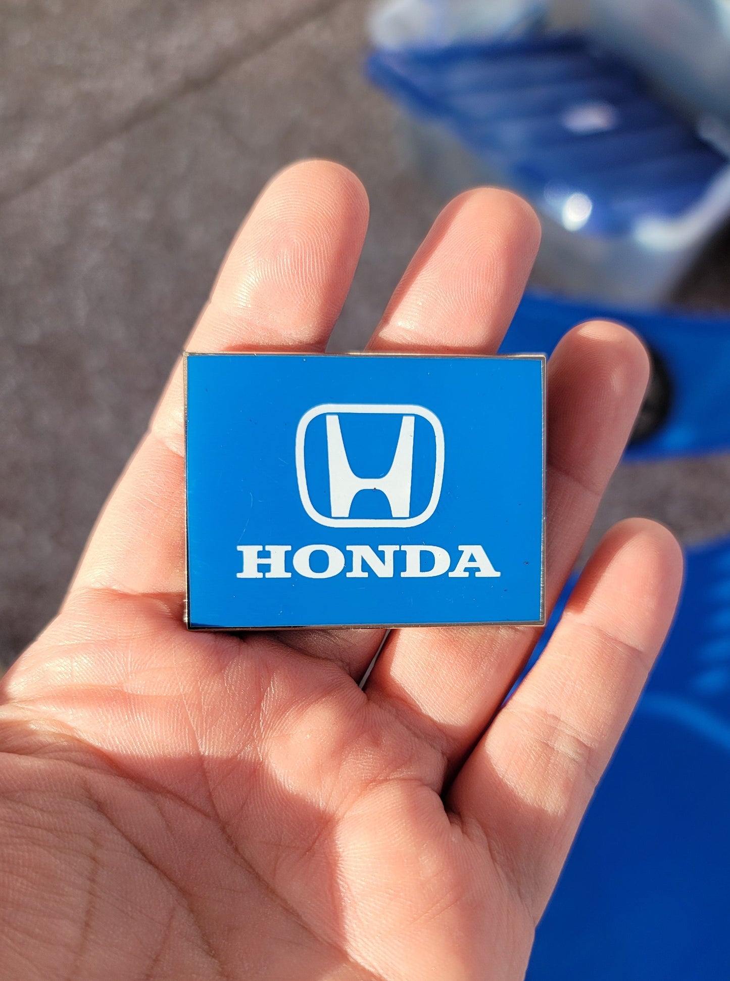Honda Honda Magnetic Badge - Front View