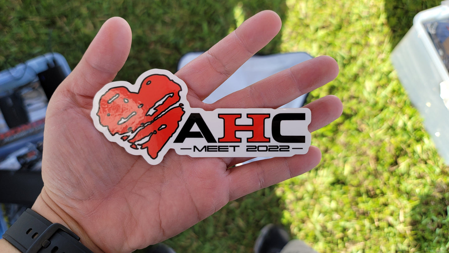Acura Honda Classic AHC meet 2022 decal - Front View