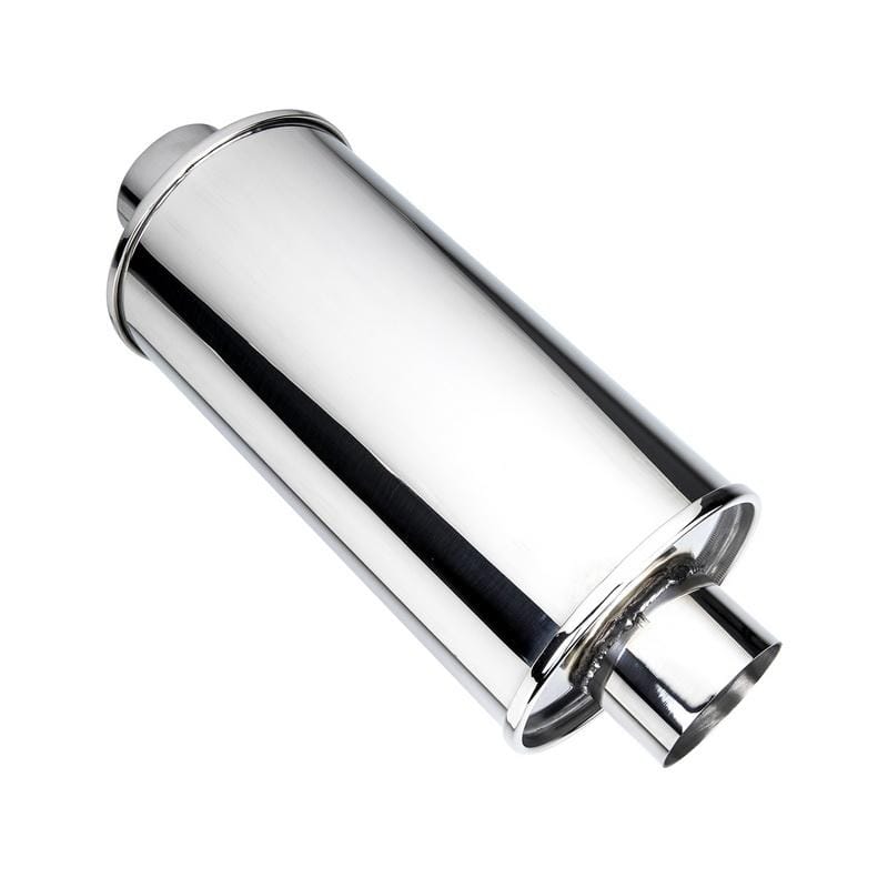 DC Sports Exhaust DC Sports Universal Round Muffler 3" Inlet 4" Outlet