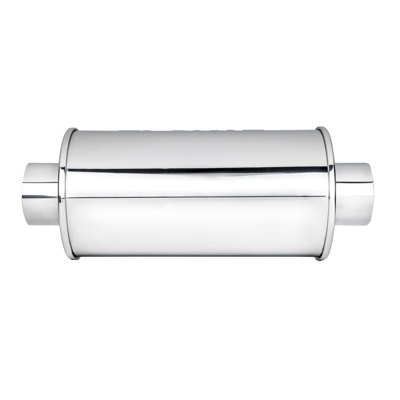 DC Sports Exhaust DC Sports Universal Round Muffler 3" Inlet 4" Outlet