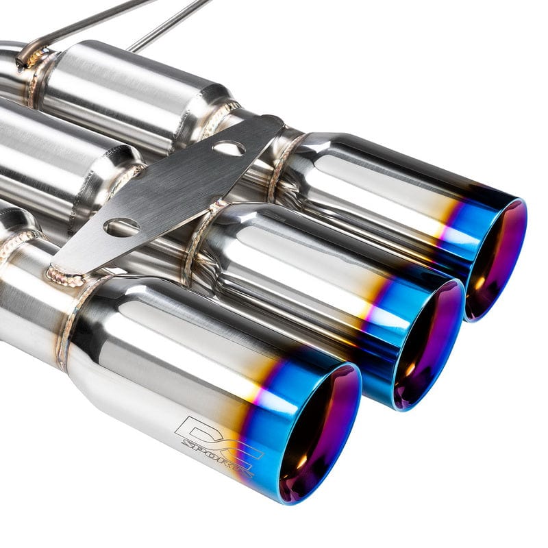 DC Sports Exhaust DC Sports Exhaust System Tips (16-21 Honda Civic Type R)