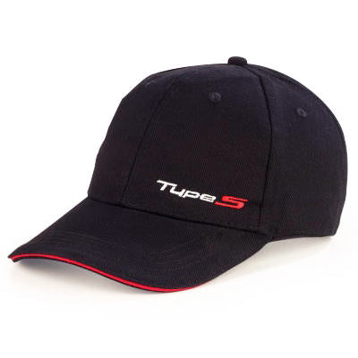 Honda Acura Type-S Hat Black Velcro Adjustable Strap - Front View