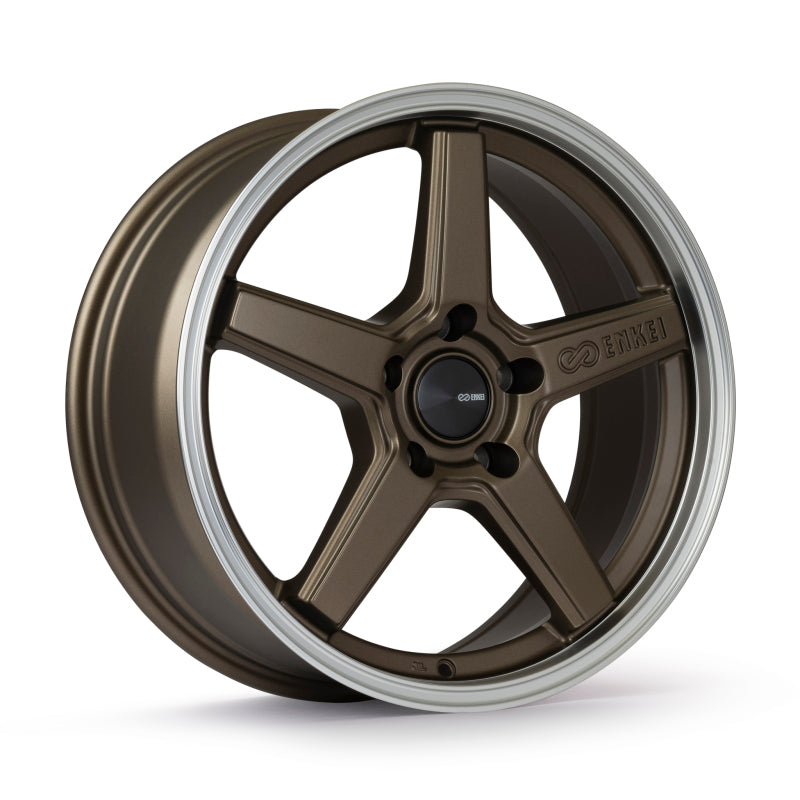 Enkei Quasar 18x8 5x114.3 +35 Matte Bronze wheel