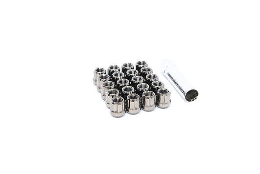 Wheel Mate Wheel Mate Muteki Open End Lug Nuts - Titanium 12x1.25 - Front View