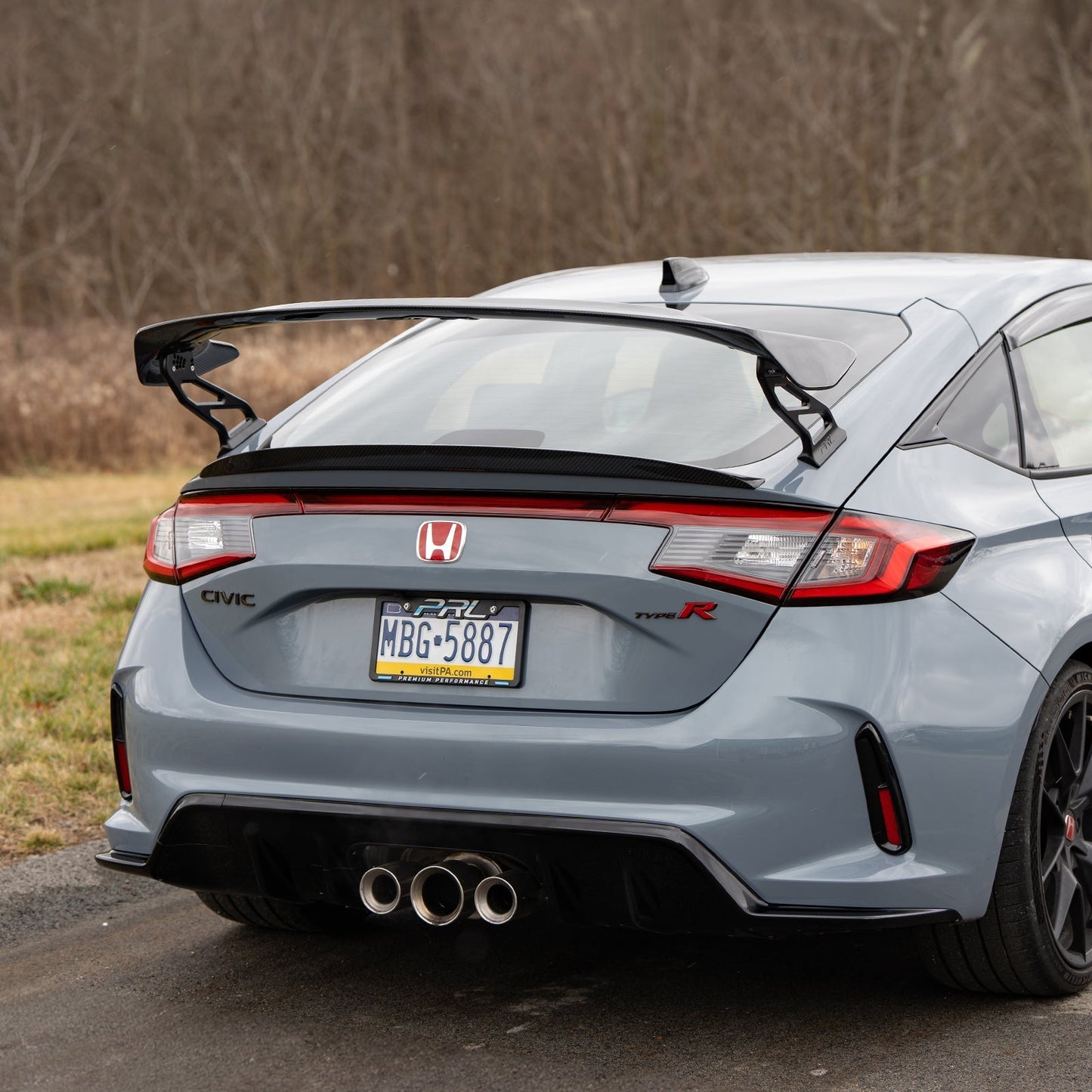 PRL 2023-2025 Honda Civic Type-R FL5 Spoiler/Wing Risers