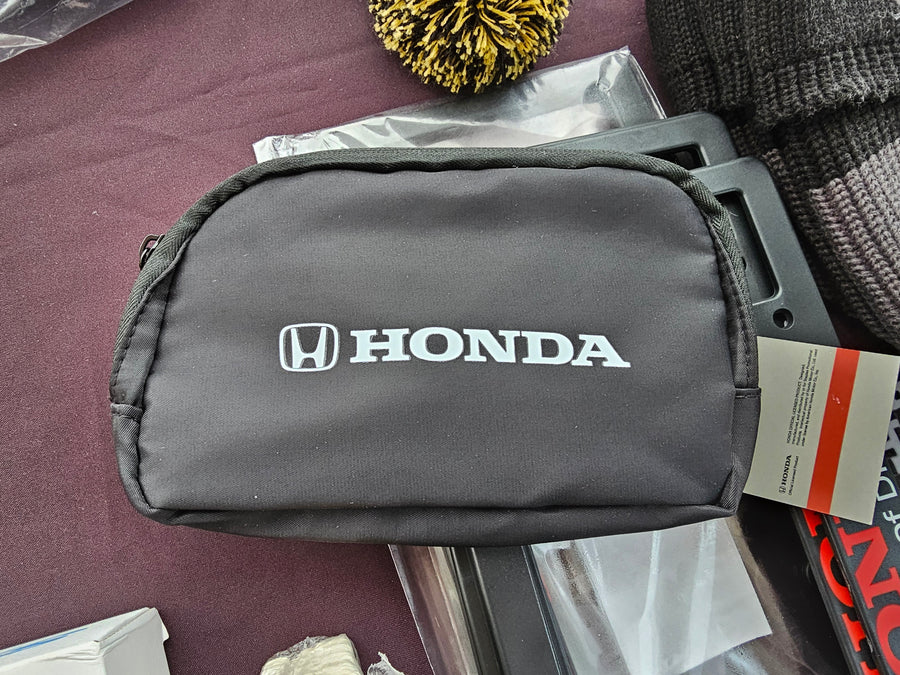Official licensed Honda shoulder bag front view