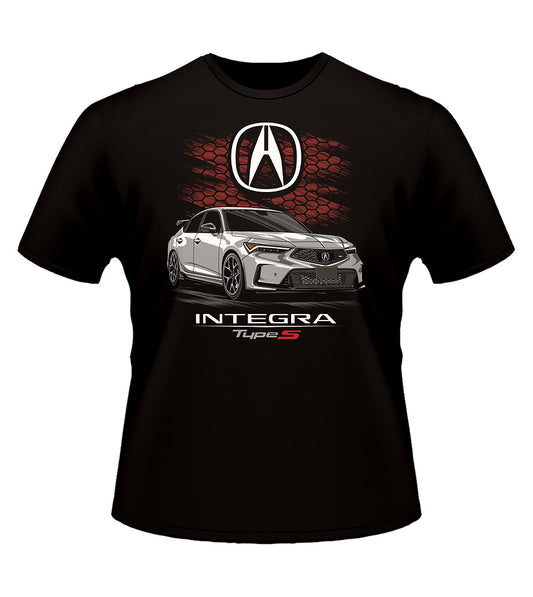 Acura Integra Type S T-Shirt Black 