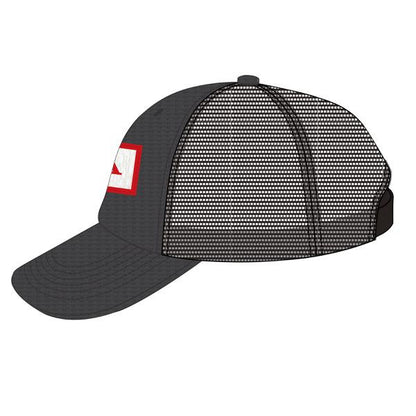 Honda Trucker Grey Mesh Hat with Red Honda Logo