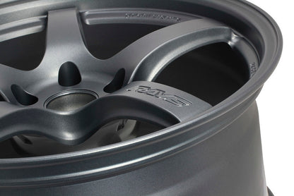Gram Lights 57CR 18x9.5 +38 5x120 Gun Blue 2 Wheel (Price per wheel)