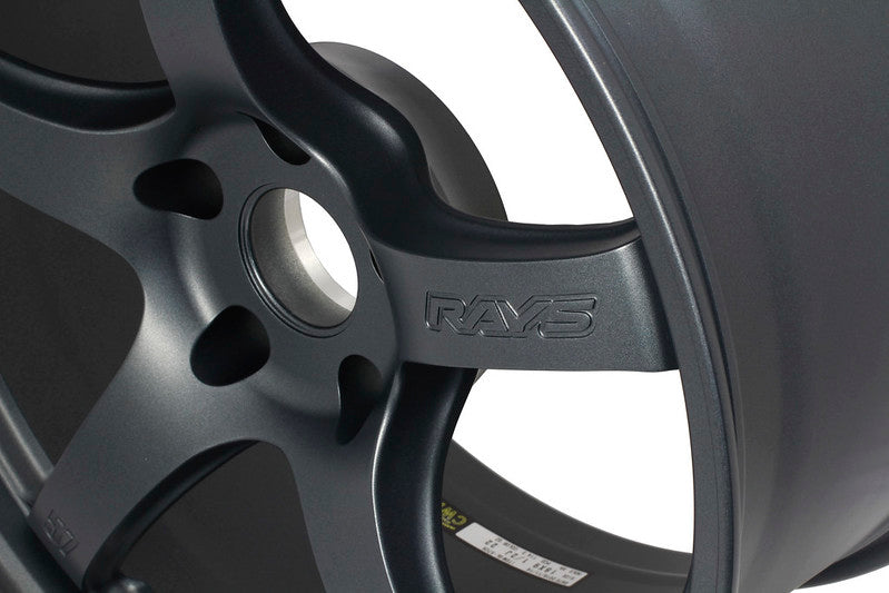 Gram Lights 57CR 18x9.5 +38 5x120 Gun Blue 2 Wheel (Price per wheel)