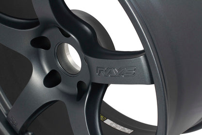Gram Lights 57CR 18x9.5 +38 5x120 Gun Blue 2 Wheel (Price per wheel)