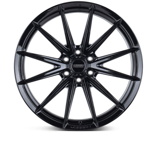Vossen HFX-2 24x10 - 6x135 - ET25 - Deep - 87.1 - Gloss Black Wheel – performance automotive part SKU VOSHFX2-4F40-25-1