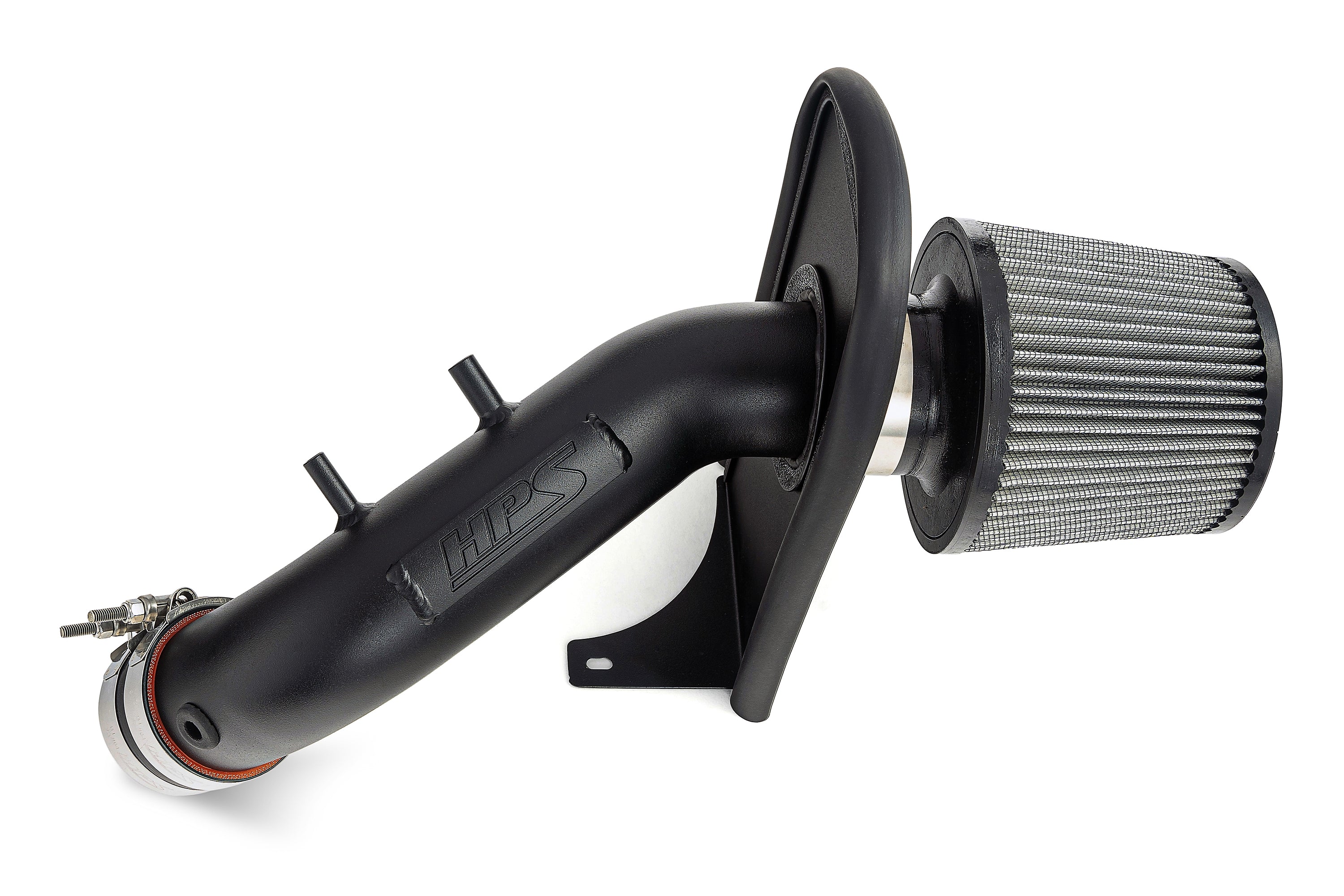HPS Performance Air Intake Kit with Heat Shield, Black, 827-737WB – AHC ...