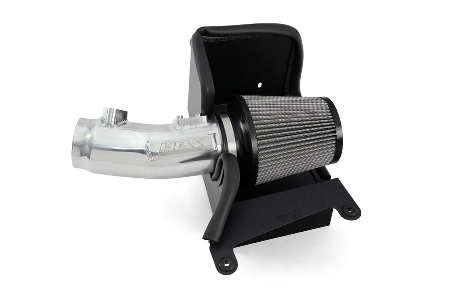 HPS polished 3.5-inch aluminum intake with heat shield