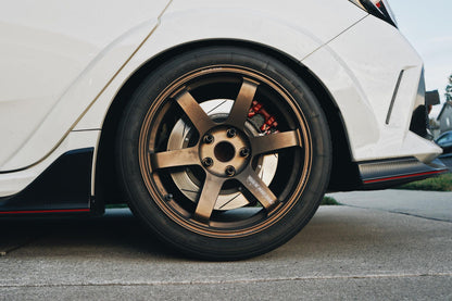 Paragon 2-piece Rotors Rear Pair 340/350x11mm - Honda Civic Type R FK8 / FL5 - Larger Rotor