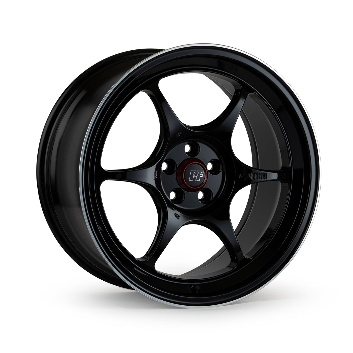 Enkei PF06 17x8.5 5x114.3 +30 Black wheel