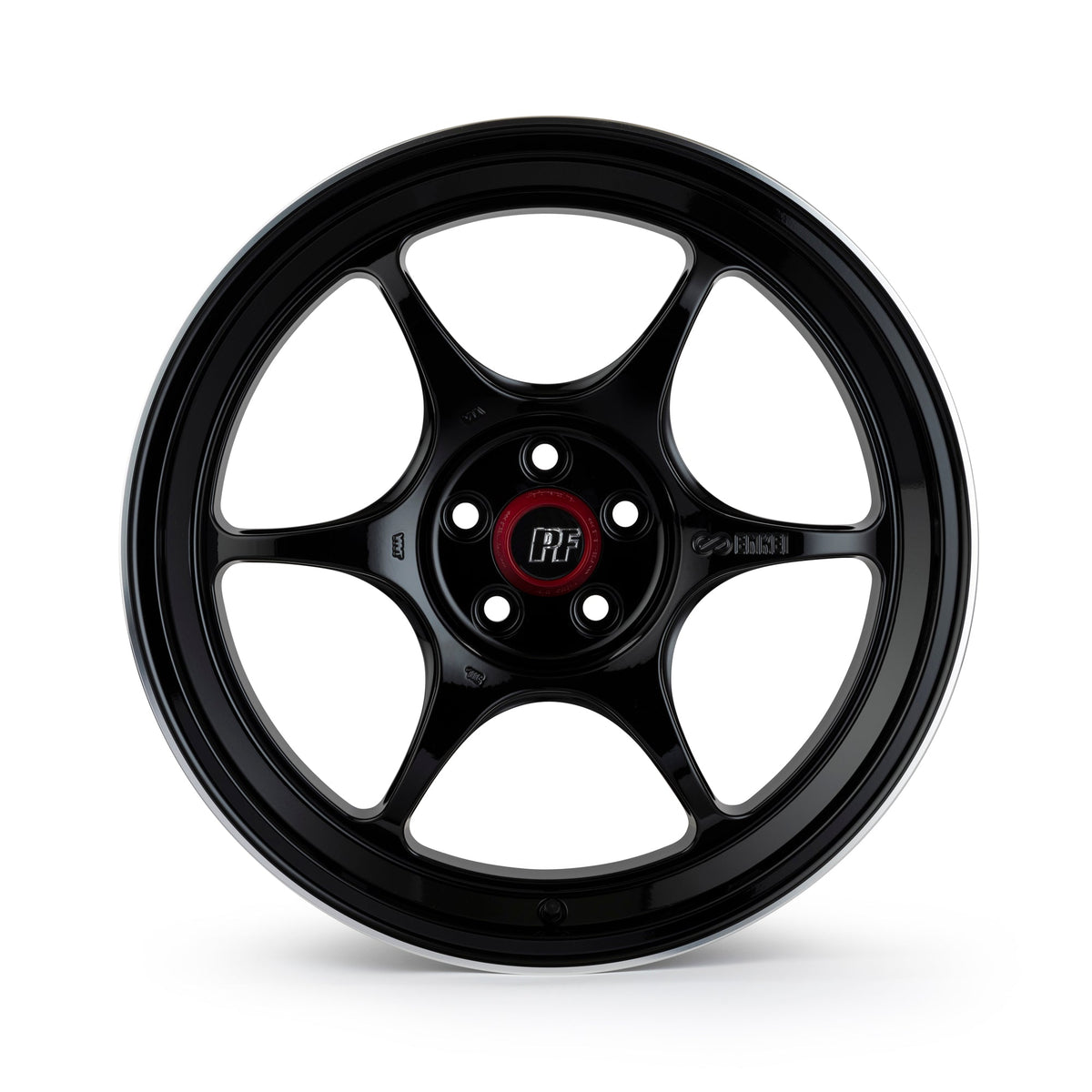 Enkei PF06 17x8.5 5x114.3 +30 Black wheel