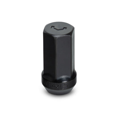 Vossen Extended 45mm Lug Nuts - 14x1.5 - 19mm Hex - Cone Seat - Black (Set of 24)
