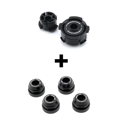 Hybrid Racing Hybrid Racing Shifter Cable Bushing & Base Bushing Combo (16-23 Civic) - Front View